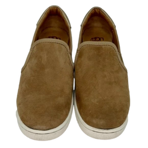 UGG Australia CAS Lady Size 9 Suede Leather Slip On Loafers Spring Fall Summer